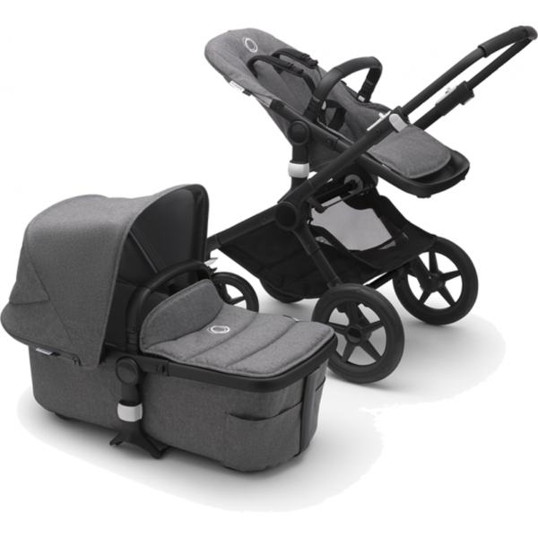 Bugaboo Fox2 Complete-Grey Melange/Black