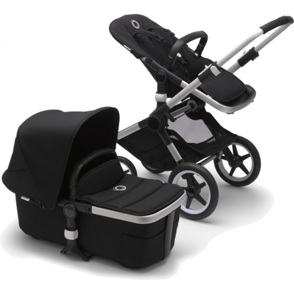 Bugaboo Fox2 Complete Pushchair-Black/Aluminium
