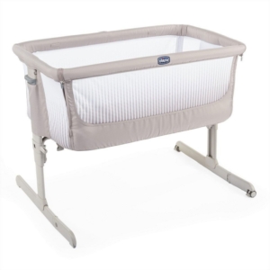 Chicco Next2Me AIR Bedside Crib-Dark Beige