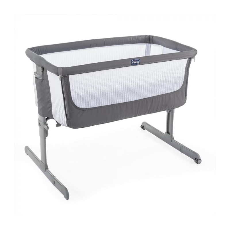 Chicco Next2Me AIR Bedside Crib-Dark Grey - Everything Baby