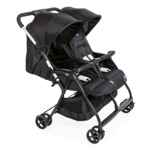 Chicco Ohlala Twin Stroller-Black Night