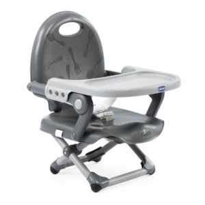 Chicco Pocket Snack Booster Seat-Dark Grey