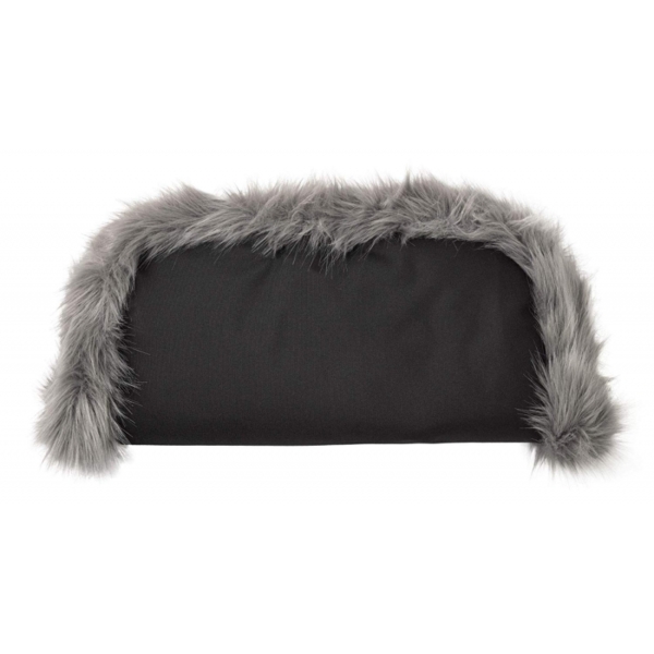 Clair De Lune Universal Double Pram Hand Muff- Grey