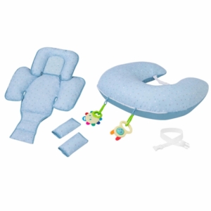 ClevaMama ClevaCushion 10in1 Nursing Pillow-Blue