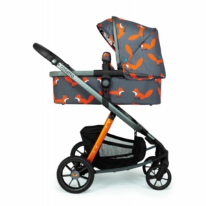 Cosatto Giggle Quad Pram and Pushchair-Charcoal Mister Fox