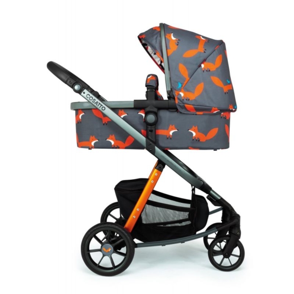 Cosatto Giggle Quad Pram and Pushchair-Charcoal Mister Fox
