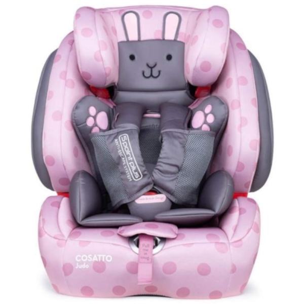 Cosatto Judo Group 1/2/3 Car Seat-Bunny Buddy
