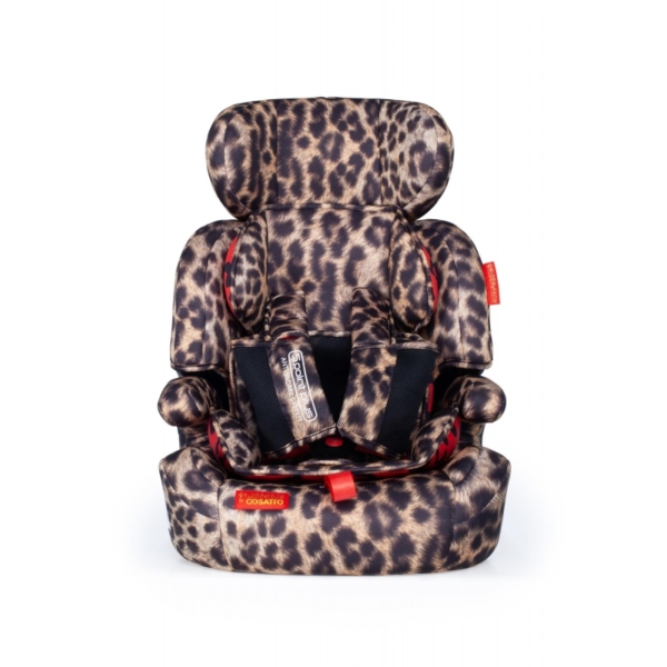 Cosatto Paloma Zoomi (5 Point Plus) 1/2/3 Car Seat-Hear Us Roar