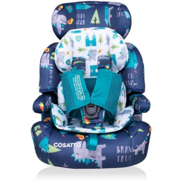 Cosatto Zoomi (Anti-Escape) 1/2/3 Car Seat-Dragon Kingdom