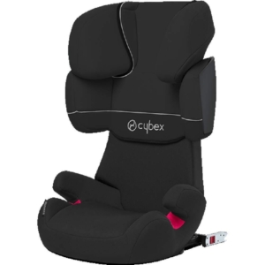 Cybex Solution X-Fix Group 2/3 Car Seat-Pure Black (New 2020)