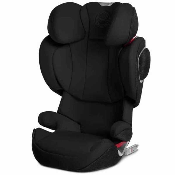 Cybex Solution Z-Fix Group 2/3 Car Seat-Deep Black (New 2020)