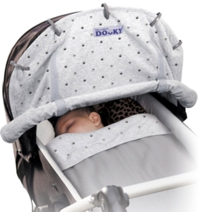 Dooky Universal Sunshade-Grey Crowns