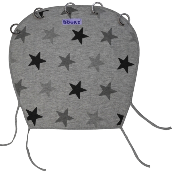 Dooky Universal Sunshade-Grey Stars