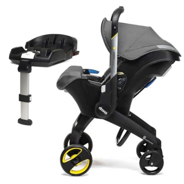 Doona Infant Car Seat Stroller With ISOFIX Base-Storm