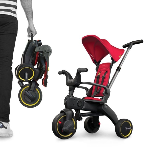 Doona Liki Trike S1 Folding Bike-Flame Red