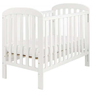 East Coast Anna Dropside Cot-White