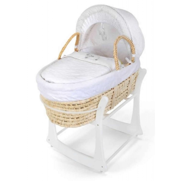 East Coast Rocking Moses Basket Stand-White