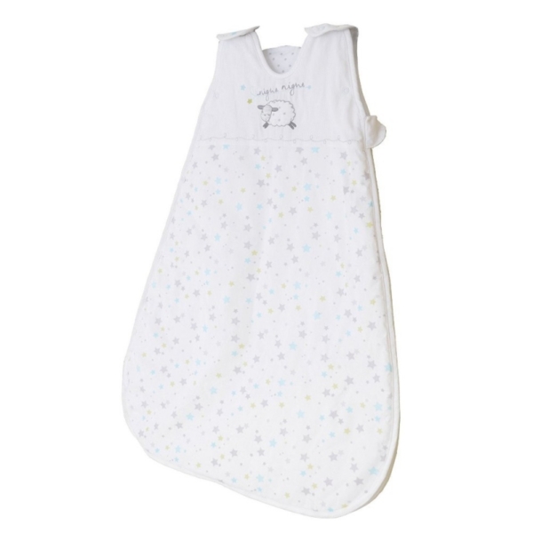 East Coast Silver Cloud 2.5 Tog Sleeping Bag 0-6 months-Counting