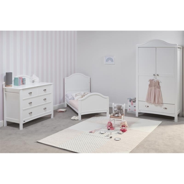 East Coast Toulouse 3 Piece Roomset-White Half Price Mattress Of