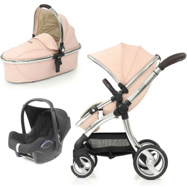 egg® 3in1 Cabriofix Travel System-Blush (NEW)