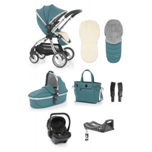 egg Luxury 3in1 Shell Travel System with ISOFIX Base-Cool Mist (