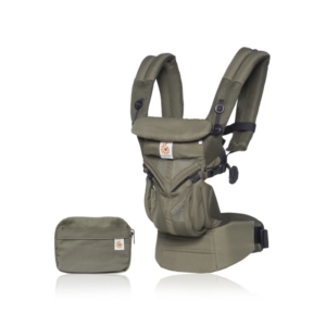 Ergobaby Omni 360 Cool Air Mesh Baby Carrier-Khaki Green