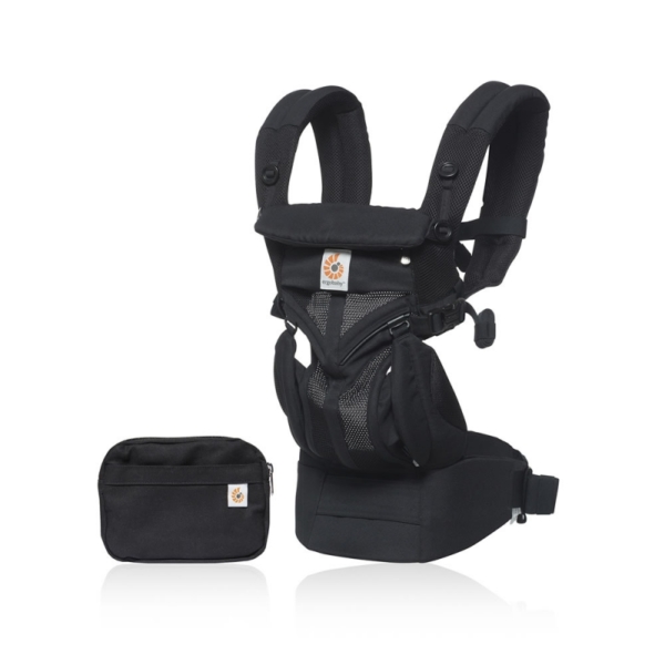 Ergobaby Omni 360 Cool Air Mesh Baby Carrier-Onyx Black