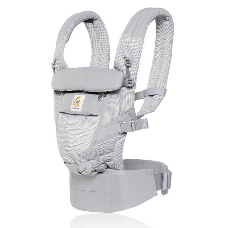 Ergobaby Original Adapt Cool Air Mesh Baby Carrier-Pearl Grey