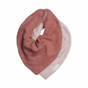 Fabelab Bandana Bib - 2 pack - Berry