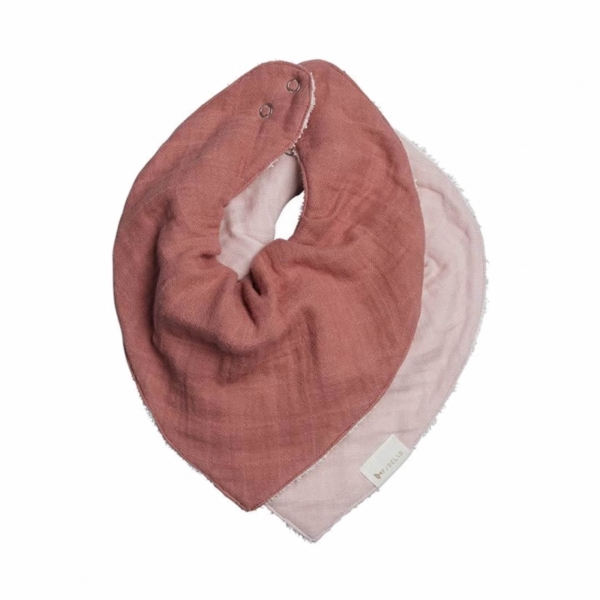 Fabelab Bandana Bib - 2 pack - Berry