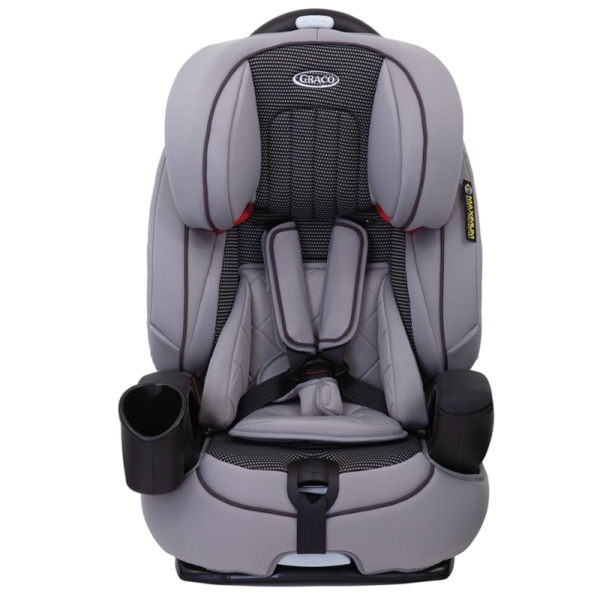 Graco Nautilus Group 1/2/3 Car Seat-Steeple Gray