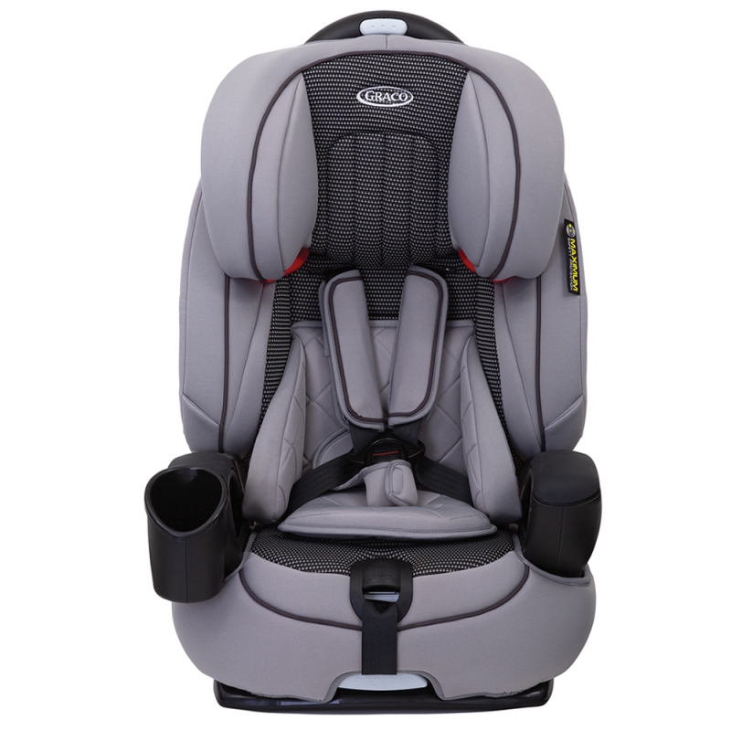 Graco Nautilus Group 1/2/3 Car Seat-Steeple Gray