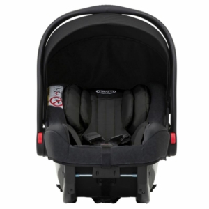 Graco Snugride I-Size Group 0+ Car Seat-Midnight Black