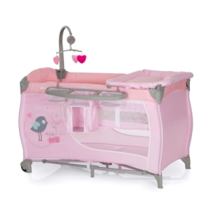 Hauck Babycenter Travel Cot-Birdie