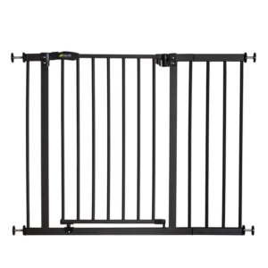 Hauck Close n Stop Safety Gate +21cm Extension-Charcoal (New 201