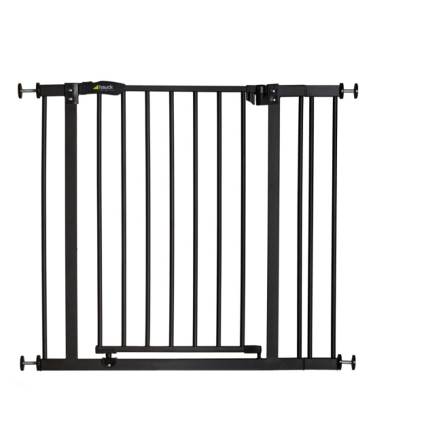 Hauck Close n Stop Safety Gate +9cm Extension-Charcoal (New 2018