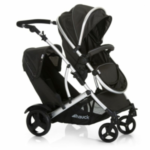 Hauck Duett 2 Tandem Pushchair-Black (New 2018)