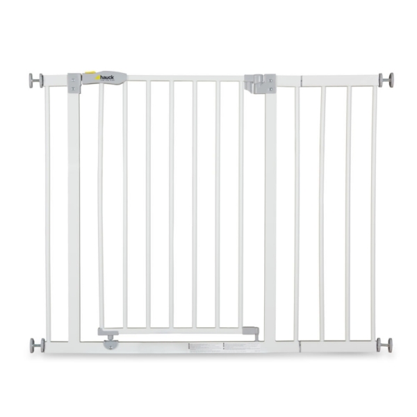Hauck Open n Stop Safety Gate +21cm Extension-White (New 2018)