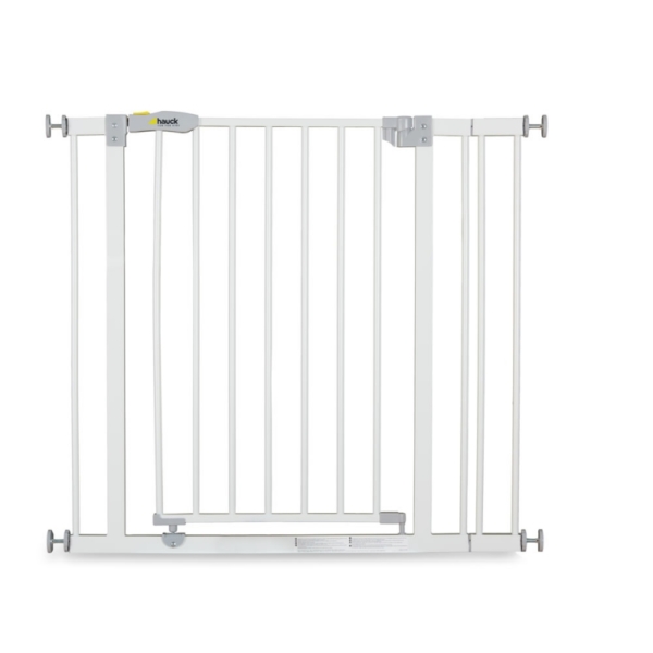 Hauck Open n Stop Safety Gate +9cm Extension-White (New 2018)