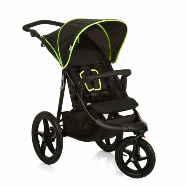 Hauck Runner Pushchair-Black/Neon/Yellow (New 2018)