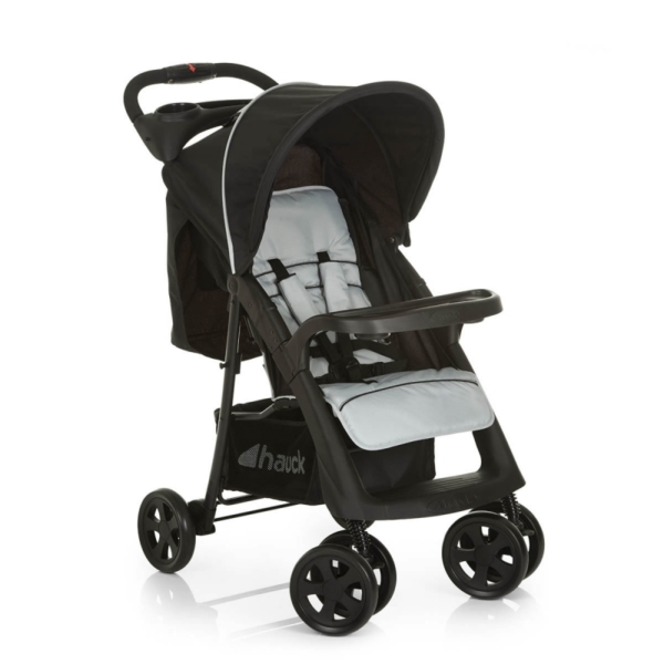 Hauck Shopper Neo II Pushchair-Caviar/Silver (New 2019)