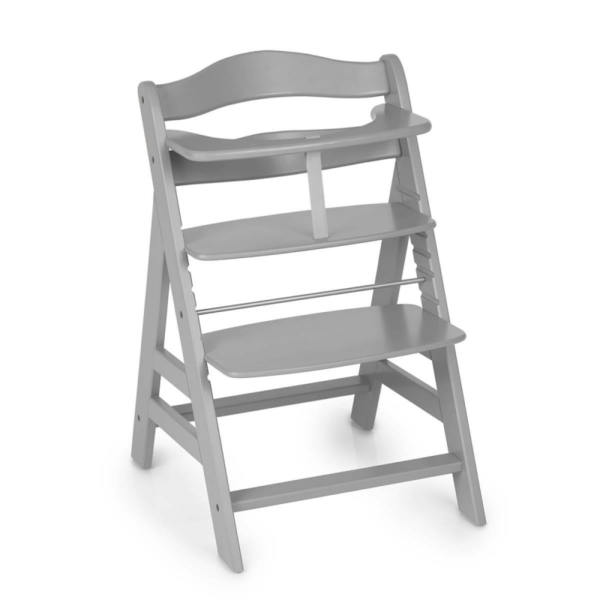 Hauck Alpha+ Highchair-Grey (New 2018)