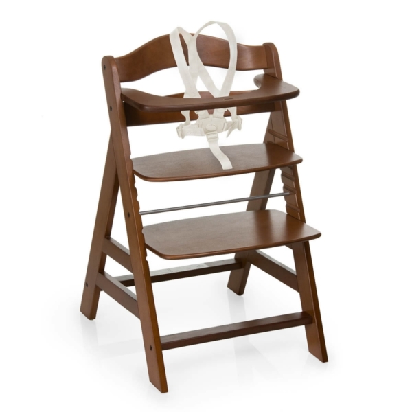 Hauck Alpha+ Highchair-Walnut (New 2018)