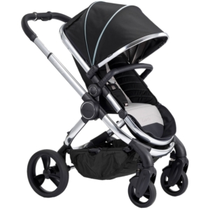 iCandy Peach Chrome Stroller-Black Twill (New 2020)