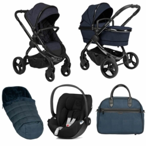 iCandy Peach Phantom 6 Piece Bundle-Navy Check