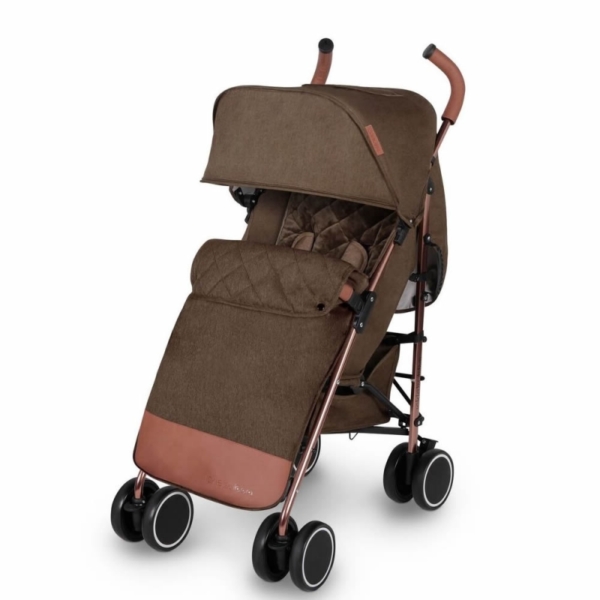 Ickle Bubba Discovery MAX Rose Gold Chassis Pushchair-Khaki