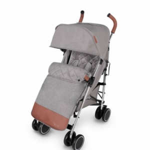 Ickle Bubba Discovery MAX Silver Chassis Pushchair-Grey