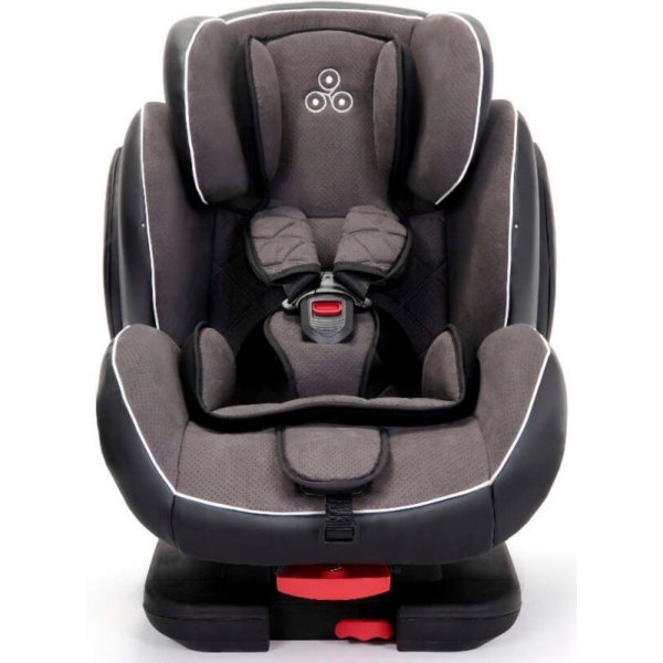 Ickle Bubba Solar Group 1-2-3 Isofix & Recline Car Seat-Dark Gre