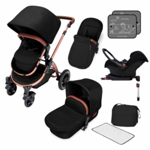 Ickle Bubba Stomp V4 Bronze Frame Travel System With Galaxy Cars