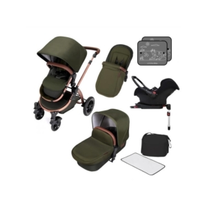Ickle Bubba Stomp V4 Bronze Frame Travel System With Galaxy Cars